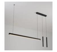 QHQQXN Chandeliers Crystal Ceiling Lights Dining Room Lamp Kitchen Lights Word Long Restaurant Modern Minimalist Office Lamps Nordic Island,For Decoration