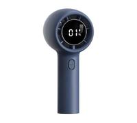 QHQQXN Feng Shui, Ventilador de Escritorio sin aspas Ventilador portátil de Mano 2000 mAh Mini Ventilador sin aspas Recargable por USB con Pantalla Digital Velocidades del Viento Ventilador de Mano