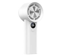 QHQQXN Feng Shui, Ventilador de Mano Recargable - Ventilador de refrigeración con Carga USB, Pantalla Digital para Hombres, Mujeres, niños y niñas