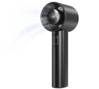 QHQQXN Feng Shui, Ventilador portátil de Mano - Ventilador de Mano con Velocidad 1-199, Mini Ventilador de Mano con Pantalla LED, hasta 13 H, Ventilador de Mano Recargable USB para Interiores,