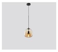 QHQQXN Glass LED Ceiling Pendant Light Living Room Table Kitchen Bedroom Modern Gray Art Pendant Lighting,Chandelier Lamps LWX