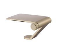 QHQQXN Grifos de Lavabo Cascada Blanco Grifo de baño frío y Caliente Grifos mezcladores de Lavabo Grifos domésticos de 1 Orificio