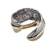 QHQQXN joyería 2025 Anillo de Sello de Pluma Delicada Vintage Declaración de Motorista para Mujer para Hombre Anillo de índice versátil Joyería para el Dedo Anillo Final Joyería