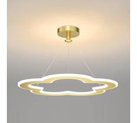 QHQQXN Led Chandelier Acrylic Pendant Light Study Bedroom Ceiling Lamp Light Fixture Lighting Restaurant Ceiling Lamp, Hanging Kitchen Light LWX