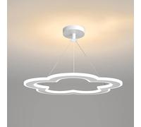 QHQQXN Led Chandelier Acrylic Pendant Light Study Bedroom Ceiling Lamp Light Fixture Lighting Restaurant Ceiling Lamp, Hanging Kitchen Light LWX