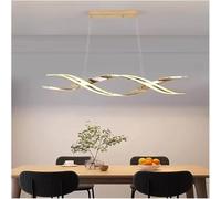 QHQQXN LED Pendant Lights Modern Chandeliers for Dining Room Hanging Ceiling Lamp Contemporary Pendant Lighting Fixtures Indoor Decorative Pendant Lamp for Kitchen Living Room Bedroom(Black,100cm) LWX