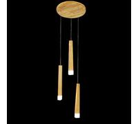 QHQQXN LED Staircase Long Chandelier, Modern Minimalist Duplex Building Hanging Light Fixture for Restaurant Bar & Bedside