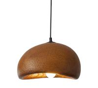 QHQQXN Light Fittings Ceilings Brown Bar Counter Chandelier Stylish Dome Adjustable Height Kitchen Island Lighting Fixtures For Over Table Living Room Bedroom