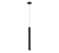 QHQQXN Light Fittings Ceilings Kitchen Island Cylinder Long Tube Simple Restaurant Spotlight Creative Led Chandelier Black Aluminum Lighting Fixtures For Living Room Bedroom Hallway