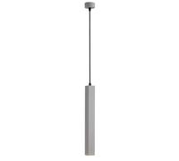 QHQQXN Light Fittings Ceilings White Rectangular Modern Kitchen Island Fixture Long Tube Chandelier Suspension Light Aluminum Adjustable Height For Hallway