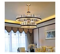 QHQQXN Living Room Crystal Chandelier, Light Luxury, Minimalist, Post-Modern, Home Dining Room, Nordic Study, Bedroom Lighting Fixtures