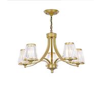 QHQQXN Luxury Elegant Crystal Chandelier,E27 Farmhouse Crystal Pendant Lighting with Crystal Lamp Shade,Modern Crystal Chandeliers Light For Living Room Bedroom Kitchen-Black 5 Head