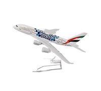 QHQQXN Metal de aleación de 16cm Apto para Aviation Expo 2020 Airbus 380 A380, Modelo de avión, colección de Recuerdos o Regalo, Kit de Juego de Hobby