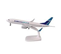 QHQQXN Metal de aleación de 20cm Apto para WESTJET Boeing 737 B737, Modelo de avión Fundido a presión, Juego de Regalo, Kit de plástico, Juego de Hobby