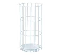 QHQQXN Metal Umbrella Stand Holder for Entryway/Home Office Storage Portable Iron Umbrella nizer Rack C Black/B White