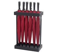 QHQQXN Metal Umbrella Stand Rack with 12 Independent Spaces Space Saving nizer for Hallway Office Porch and Door Entrances