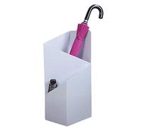 QHQQXN Metal Umbrella Stand Storage Rack Standing Holder For Long/Short Umbrella and Canes Walking Sticks Home Office Entryway (White)