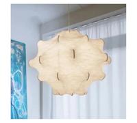 QHQQXN Modern Japanese Silk Chandelier Living Dining Room Bedroom Loft Designer Lamp Nordic Home Decor Pendant Lights(Neutral Light,D60cm) LWX