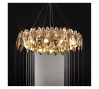 QHQQXN Modern Light Luxury Crystal Chandelier Lighting Ceiling Lamps Hanging Led Chandeliers for The Living Room Indoor