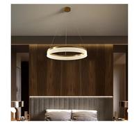 QHQQXN Morden Chandeliers Crystal Ceiling Light Chandelier Multi-Layer Combinationimple Ring Acrylic Lamphade Light Luxury Living Room Restaurant Hotel Lights Ceiling Light