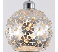 QHQQXN Multi Lights Duplex Hollow Living Room Loft Chandelier Multi-Balls Staircase Long Chandelier Hotel Villa Stairwell High Ceiling Pendant Light Metal Crystal Lampshade (Silver 12 Bal