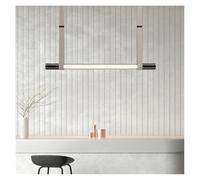 QHQQXN Nordic Leather Led Pendant Lights Home Decor Dining Room Chandeliers Lighting Restaurant Lamparas Kitchen Hanging Lamp Luminaria(L140cm) LWX