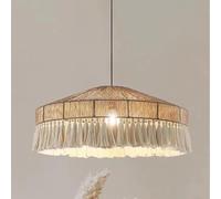 QHQQXN Nordic LED Chandelier Chandelier with Tassels for Bedroom Living Room Kitchen Shop Handmade Rustic Pendant Lamps LWX