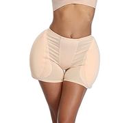 QHQQXN Padded Lifter Fake Butt Boyshorts Pad Underwear Hip Enhancer Shapewear For Women