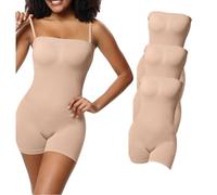 QHQQXN Piece Shaper for Women Sleeveless Bodysuit Shapewear Tummy Control Butt Lift Shape Body Line