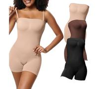 QHQQXN Piece Shaper for Women Sleeveless Bodysuit Shapewear Tummy Control Butt Lift Shape Body Line