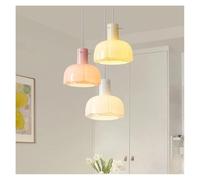 QHQQXN Restaurant Chandelier Modern Minimalist Dining Room Pendant Lights Lighting Bed and Breakfast Clothing Store Lamp,Hanging Light(Warm White,A-25CM)