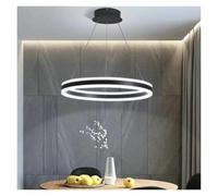 QHQQXN Ring LED Chandelier Dimmable Compatible with Tables Dining Living Room Bedroom Kitchen Island Pendant Lamp Indoor Lighting Fixture,Led Ceiling Lamp LWX