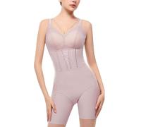QHQQXN Shapewear for Women Tummy Control Waist Trainer Compression Lace Body Shaper Butt Lifter Bodysuit