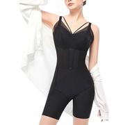 QHQQXN Shapewear for Women Tummy Control Waist Trainer Compression Lace Body Shaper Butt Lifter Bodysuit