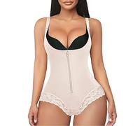 QHQQXN Shapewear Tummy Control Plus Size Butt Lifter Body Shaper for Women Bodysuit