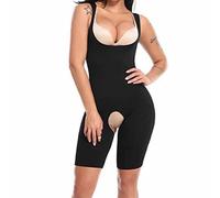 QHQQXN Shapewear Women Body Shaper Slimming Bodysuit Open Crotch Corset Shaping Underwear