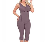 QHQQXN Shapewear Women Tummy Control Full Body Shaper Butt Lifter Thigh Slimmer Bodysuit Side Zipper Breast RT Long Post Surgery