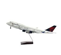QHQQXN Talon de 47 cm para avión Boeing B747 Modelo 1 Escala 160 Rueda Ligera de Resina fundida a presión colección de Regalos Kit de Juego de pasatiempo (Delta con luz)
