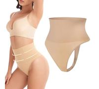 QHQQXN Ultra Slim Tummy Control Thong Shapewear for Women