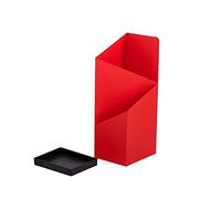 QHQQXN Umbrella Stand Metal with Drip Tray Standing Holder for Long/Short Umbrella Canes Walking Sticks 20 * 25 * 60 cm (Red)
