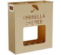 QHQQXN Umbrella Stand Racks Black Gold White Large-Capacity Commercial Metal Holder For 12 Umbrellas Suitable For Hotels Banks 36 * 13 * 41cm