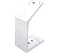 QHQQXN Umbrella Stand Racks Metal Small Black and White Gold Umbrella Holder For Household Commercial Use with Hook and Drip Tray