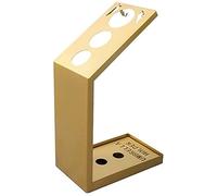 QHQQXN Umbrella Stand Racks Metal Small Black and White Gold Umbrella Holder For Household Commercial Use with Hook and Drip Tray