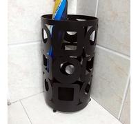 QHQQXN Umbrella Stand Umbrella Holder Indoor Round Umbrella Stand Hollowed-out Pattern Umbrella Rack For Home Office Apartment Hotel Living Room Decor Umbrella Rack Umbrella BU