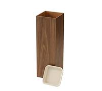 QHQQXN Umbrella Stand Umbrella Stand Nordic Style Retro Wood Grain Umbrella Bucket with Independent Drip Tray/Style1