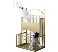 QHQQXN Umbrella Stands Indoor Large Umbrella Stand Long and Short Metal Umbrella Rack Walking Sticks Holder For Office Home Entryway and Functional Umbrella Stands indoo