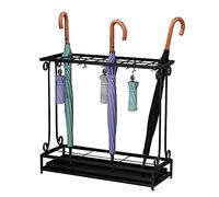 QHQQXN Umbrella Stands Umbrella Stand Large Hotel Sto18-43 Long and Short Umbrellas Detachable Assembly/Gold/44 * 24 * 60Cm (Black 63 * 24 * 60Cm)