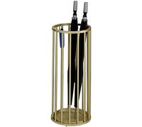 QHQQXN Umbrella Stands Umbrella Stand Umbrella Frame in Hotel Lobby of Domestic Corridor Beautiful Hollow Umbrella Bucket Waterproof and Antirust/Gold (Gold)
