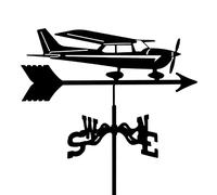 QHQQXN Veleta de Metal con Adorno de Motocicleta de avión, Veleta de jardín, Paleta de Viento de Acero Inoxidable, indicador de dirección del Viento, Techo de jardín