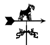QHQQXN Veleta para techos, decoración artística de Hierro, Veleta de Viento de Animales creativos, indicador de dirección del Viento, Veleta para Exteriores, césped, Jardines, cobertizos, Ornamento,